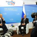 Путин: Италия остается привилегированным партнером РФ