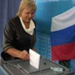 Елена Сенаторова проголосовала в Валуйском районе