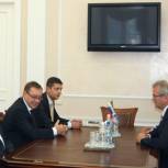 Иван Белозерцев провёл встречу с руководителями торгово-промышленной палаты
