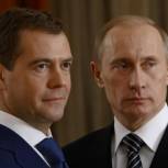 Владимир Путин и Дмитрий Медведев встретятся с секретарями «первичек» «Единой России»