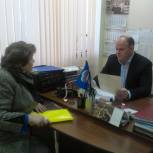 Депутатский прием в день рождения Партии