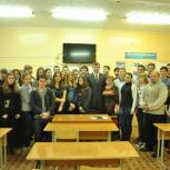 Парламентские уроки прошли в школах Смоленского района