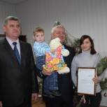 Евгений Сусоев поздравил жителей Илека с Новым Годом