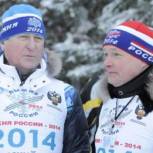 Единороссы Прикамья поддержали «Лыжню России»
