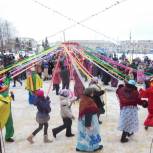 Янтиковцы проводили зиму в Международный женский день