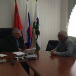Глава Клинского района встретился с ветеранами