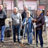Советский район: Традиционный апрельский субботник