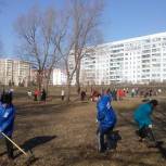 Татарстанские единороссы принимают участие в субботниках