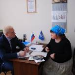 Михаил Максюков провёл прием избирателей