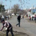 Субботник в Бековском районе 