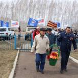 В Башкирии прошёл авто-мото-велопробег "Вперед к Победе"