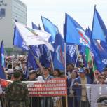 В Грозном состоялся праздничный митинг