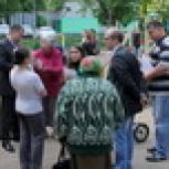 Встреча с жителями в районе Аэропорт