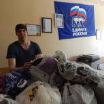 Жители Лесного округа приняли участие в сборе гуманитарной помощи Алтаю