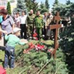 В Волоконовке прошло перезахоронение советских воинов
