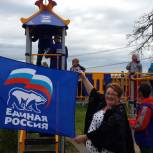 Очередную детскую площадку установили в рамках партийного проекта