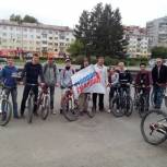 «Молодая гвардия» Первоуральска вышла на велодозор