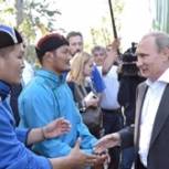 В Туве Владимир Путин пользуется особым авторитетом