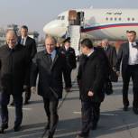 Президент России Владимир Путин прибыл в Пензенскую область