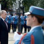 Путин почтил память освободителей Белграда