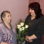 Ветеран из Пыть-Яха Вера Папенко удостоена юбилейной медали в честь 70-летия Великой Победы