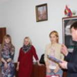 Глава Курского района пообщался с  журналистами и вручил награды