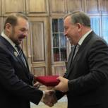 Сергей Белоусов награждён высшей наградой  Алтайского края