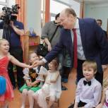 Василий Бочкарев принял участие в торжественном открытии детского сада 