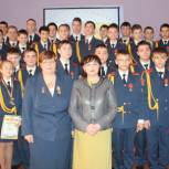Чебоксарским кадетам вручили памятные медали от «Единой России»