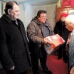 В Железногорском районе ветеранам вручили юбилейные медали