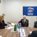 Председатель областной Думы пообщалась  с   жителями  Железнодорожного округа