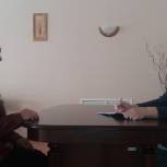 Городищенский район: Марина Храмова провела прием граждан