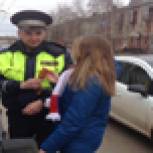 В Альметьевске прошла акция «Георгиевская ленточка»