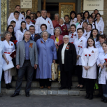 В Калужской области почтили подвиги военных медиков 