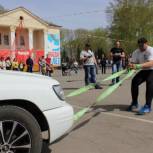 Молодогвардейцы Новосибирска и области поздравили жителей города с ВЕЛИКОЙ ПОБЕДОЙ!