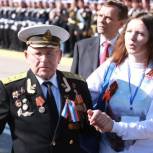 Сторонник партии «Единая Россия», студентка Камчатского государственного технического университета Ирина Гордеева приняла участие в военно-морском параде в Севастополе