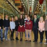 Молодогвардейцы оказали помощь в организации акции «Ночь музеев»