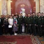 По приглашению Вячеслава Макарова офицеры Военно-космической академии имени А.Ф.Можайского посетили Мариинский дворец