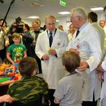 Владимир Путин: В системе здравоохранения за последние годы сделано многое