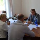 Выездной приём состоялся в Частинском районе