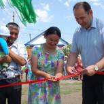 В деревне Байгужа Республики Башкортостан открыли детскую площадку