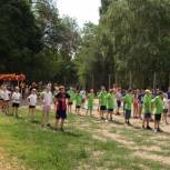В Октябрьском районе прошли «Весёлые старты»