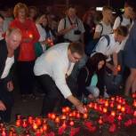В Липецкой области зажгли свечи памяти