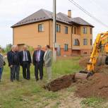 При содействии луховицкого отделения «Единой России» началась газификация поселка Молодежный-3