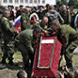 В Корочанском районе в рамках реализации партийного проекта «Историческая память» состоялось перезахоронение останков советских воинов