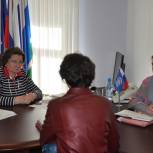 Лариса Фечина провела личный прием граждан