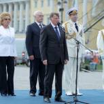 Вячеслав Макаров принял участие в торжествах, посвященных Дню военно-морского флота России