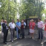 В Новосибирске рабочая группа провела первое выездное совещание в городских парках и скверах
