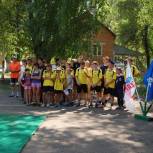Молодогвардейцы наградили лучших спортсменов из детских лагерей района