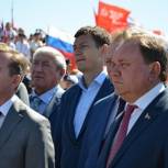 Депутаты донского парламента приняли участие в памятном мероприятии, посвященном 72-й годовщине прорыва Миус-фронта